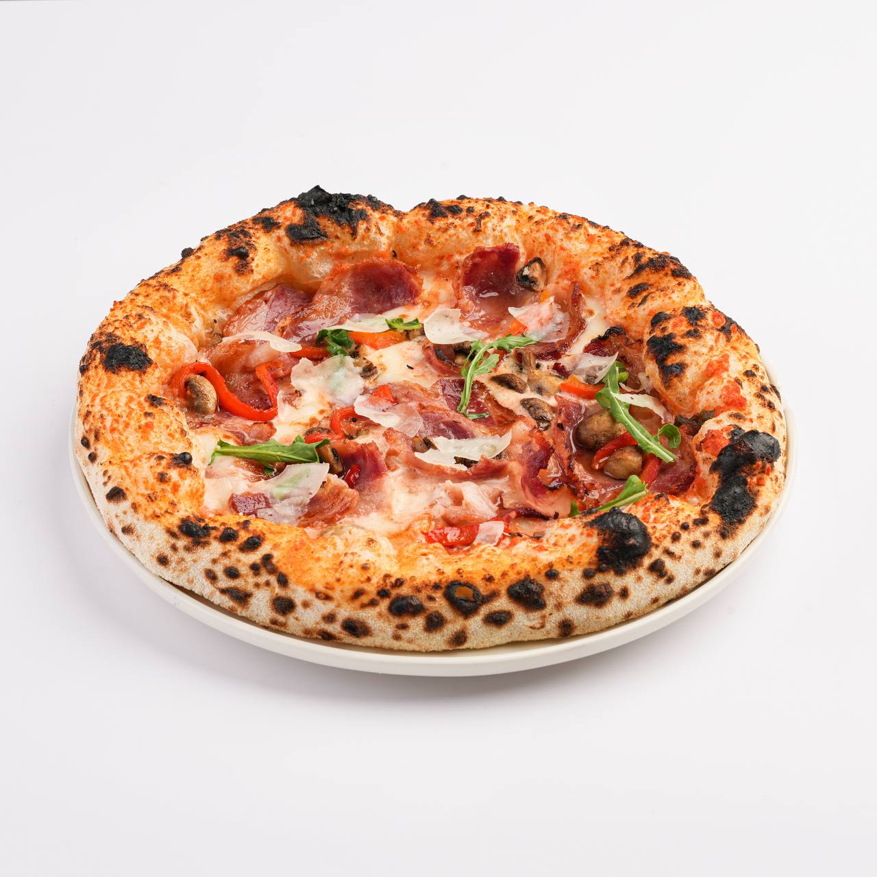 Pizza Bacon And Mushroom