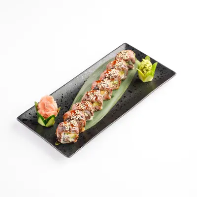 Beef tryaki roll