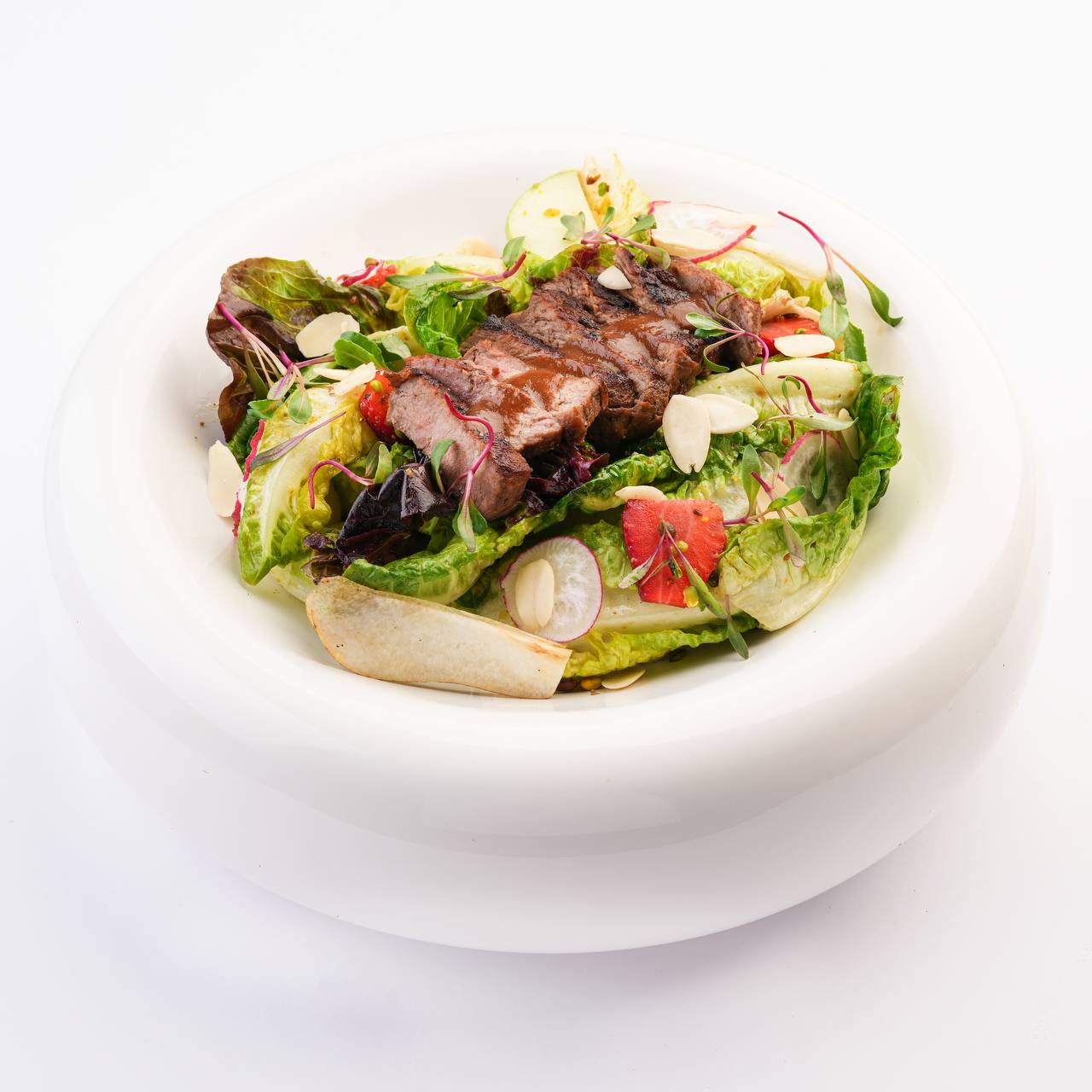 Little Gem Steak Salad